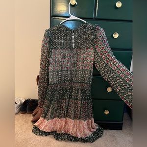 Anthropologie short flowy dress